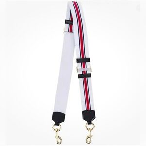 Marc Jacobs White and Red Crossbody Strap